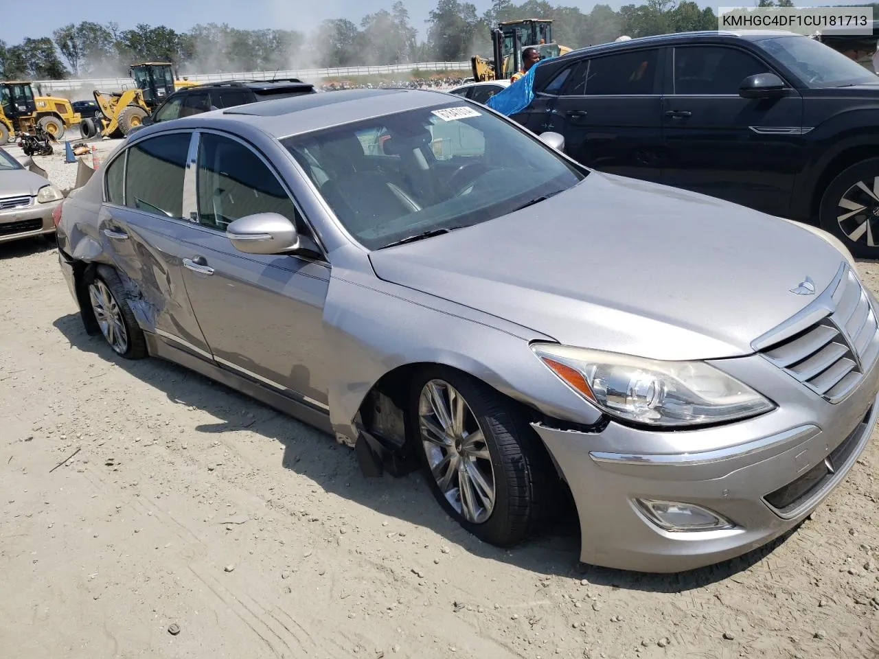 KMHGC4DF1CU181713 2012 Hyundai Genesis 4.6L