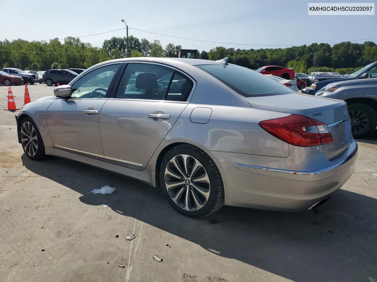 2012 Hyundai Genesis 5.0L VIN: KMHGC4DH5CU203097 Lot: 68470614