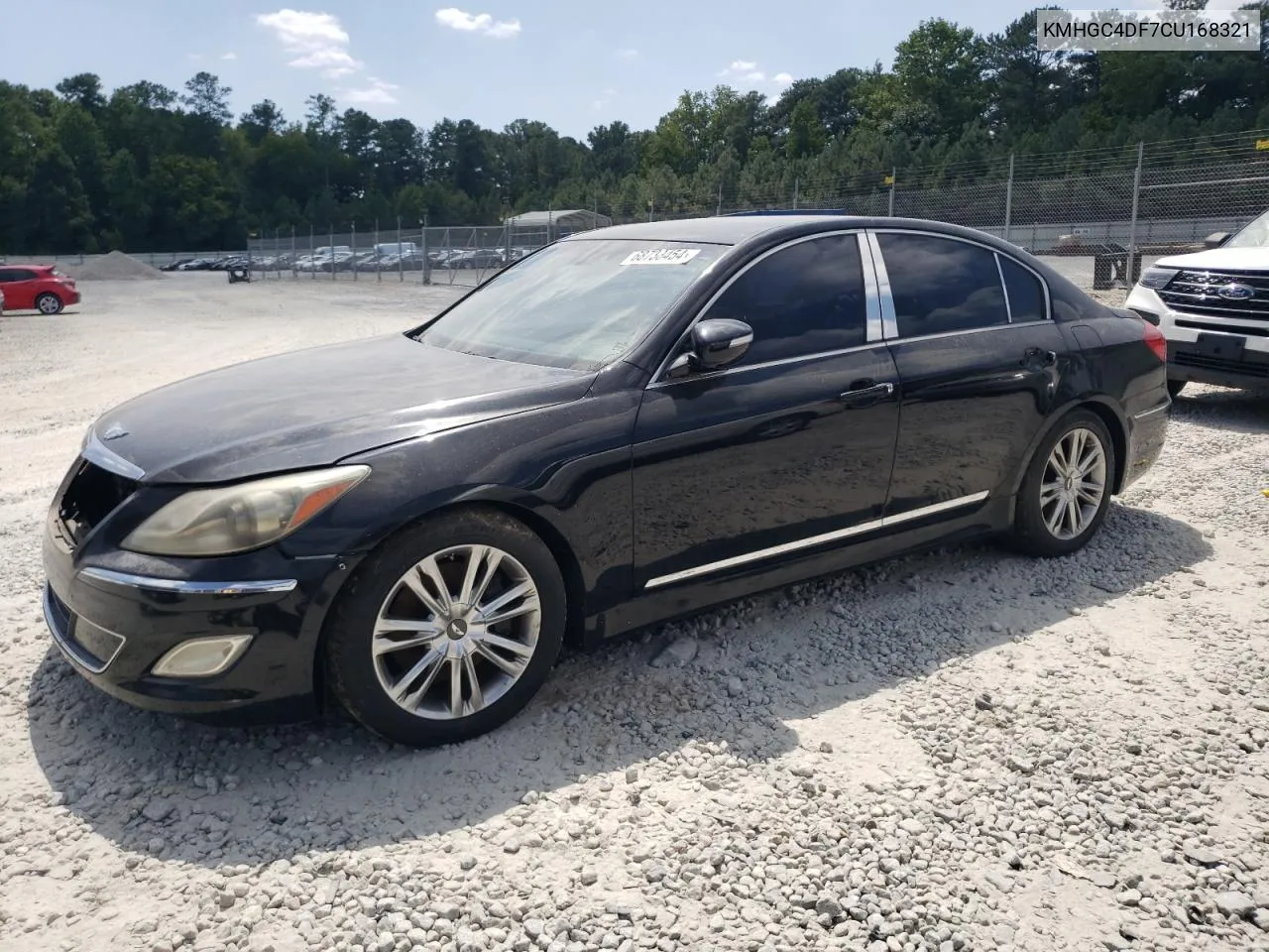 KMHGC4DF7CU168321 2012 Hyundai Genesis 4.6L