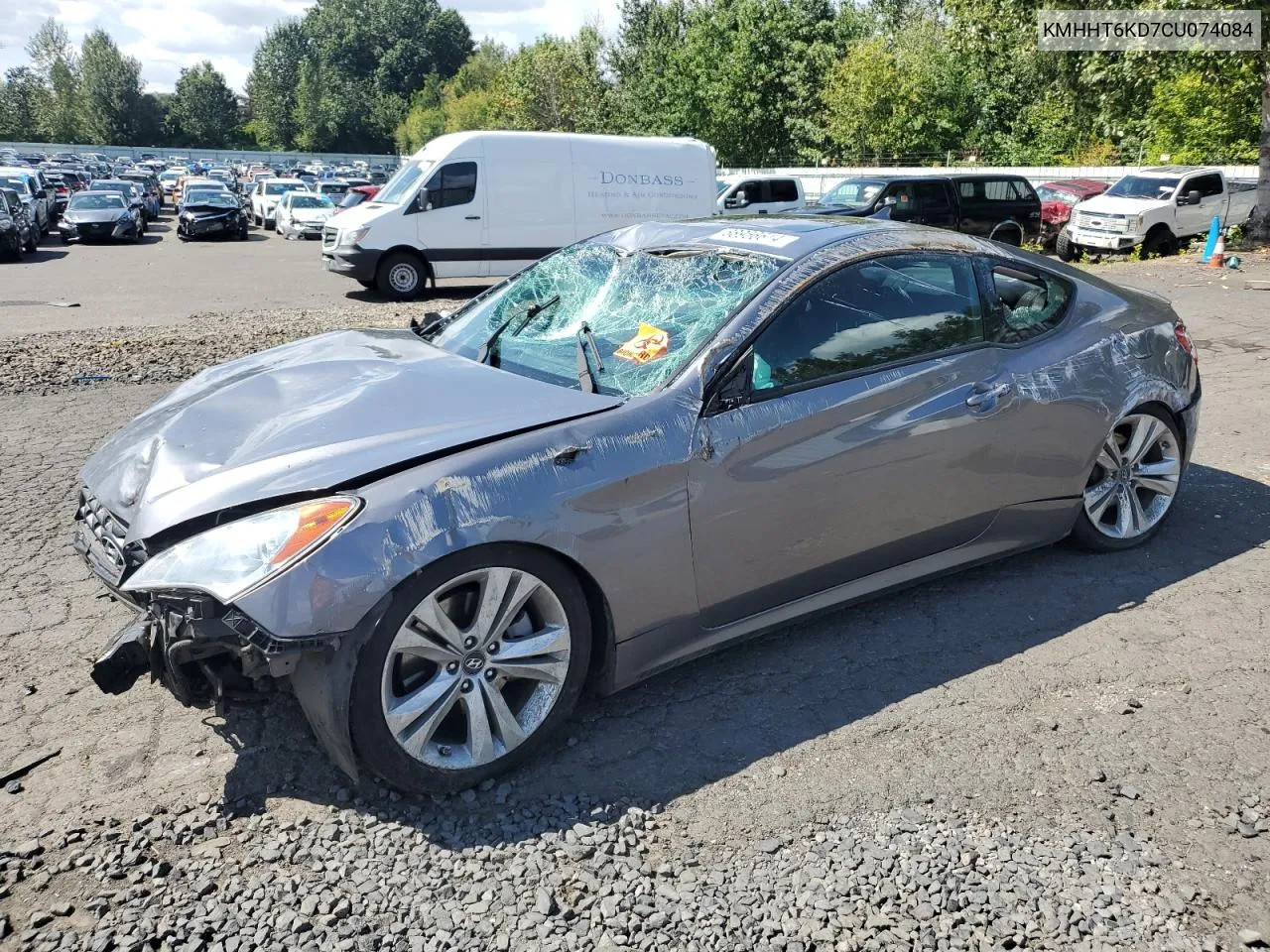 2012 Hyundai Genesis Coupe 2.0T VIN: KMHHT6KD7CU074084 Lot: 68956614