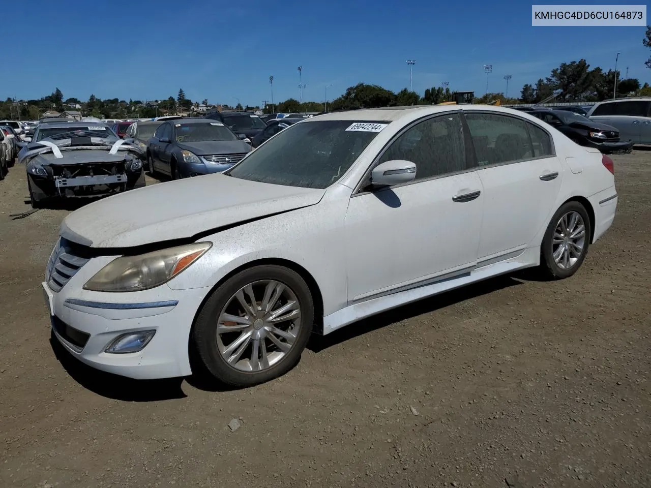 2012 Hyundai Genesis 3.8L VIN: KMHGC4DD6CU164873 Lot: 69042244