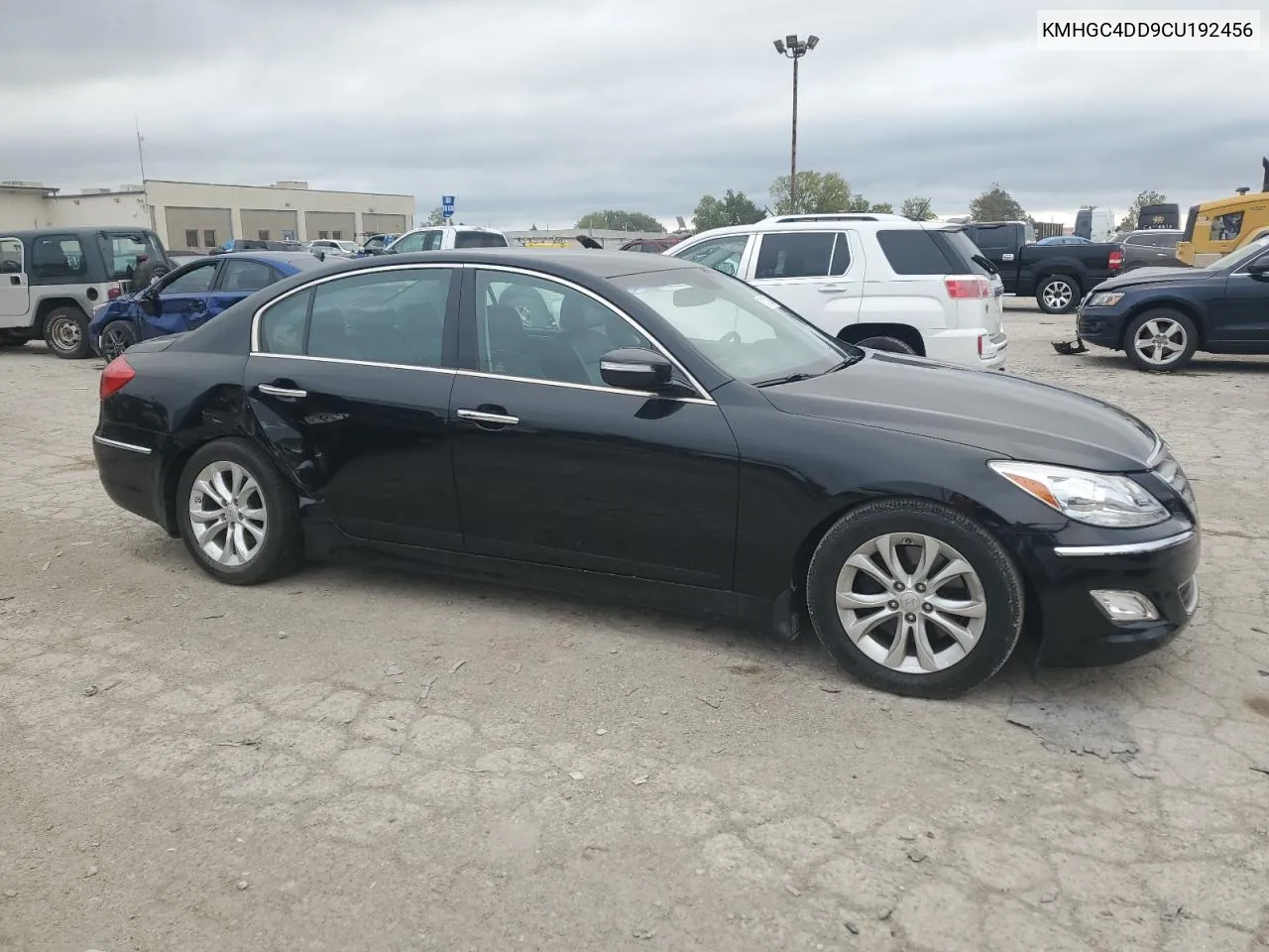 2012 Hyundai Genesis 3.8L VIN: KMHGC4DD9CU192456 Lot: 70171284