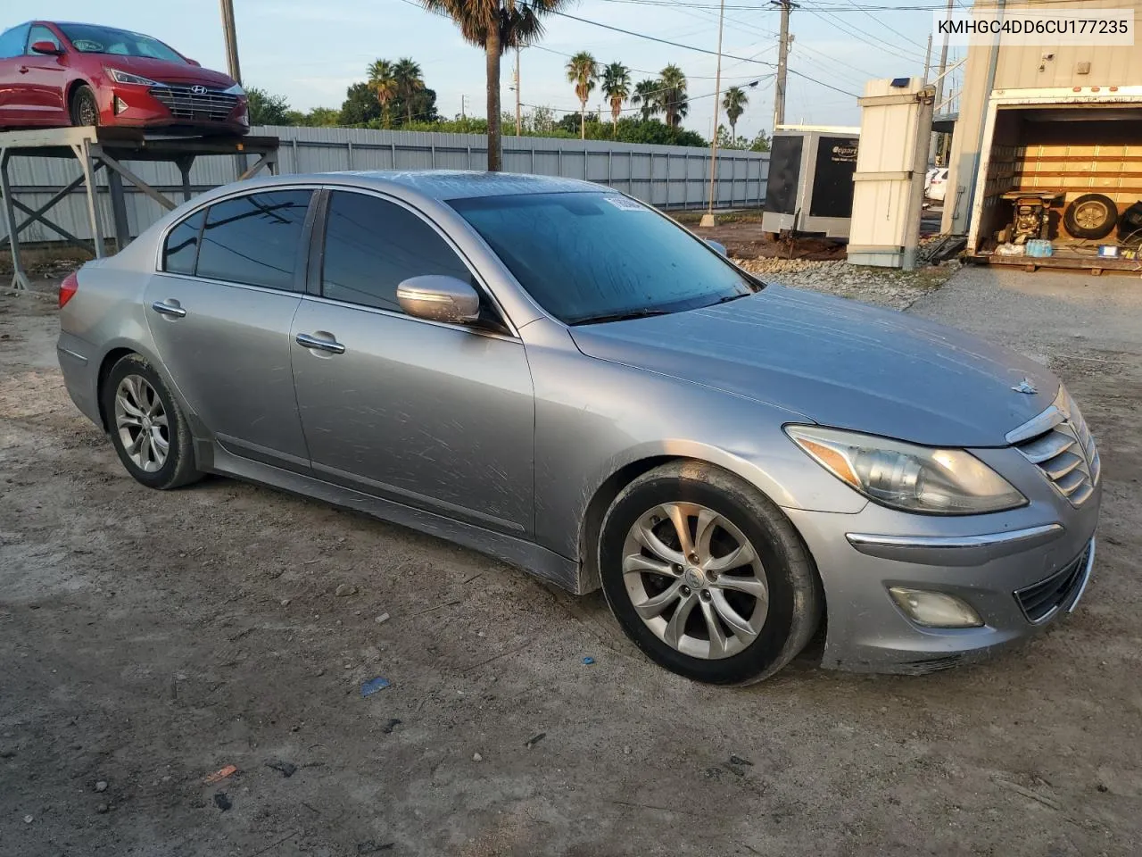 KMHGC4DD6CU177235 2012 Hyundai Genesis 3.8L