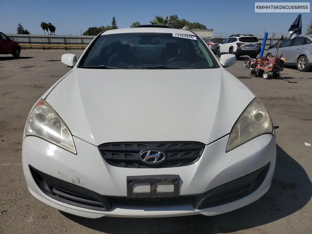 2012 Hyundai Genesis Coupe 2.0T VIN: KMHHT6KD6CU068955 Lot: 73364944