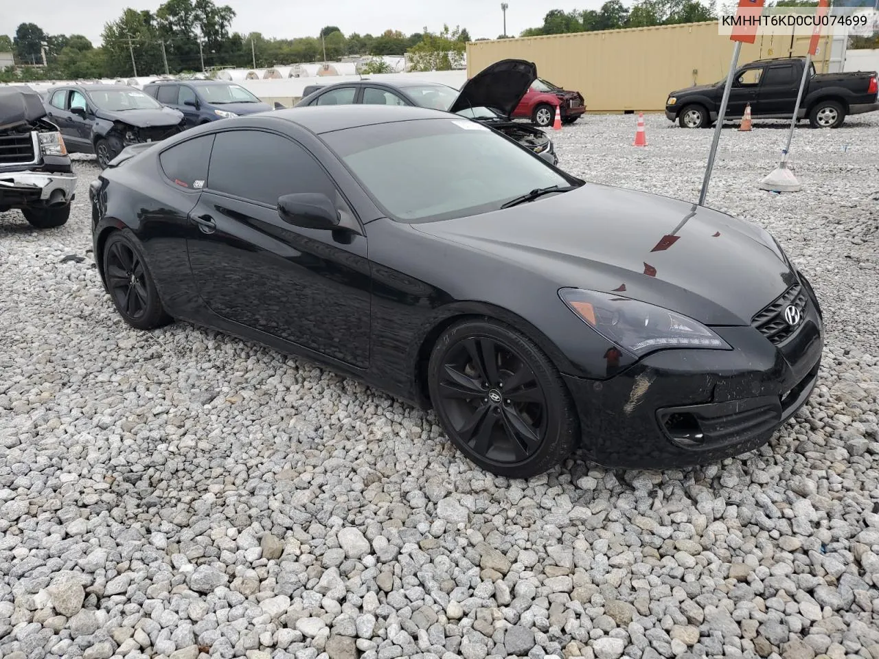 2012 Hyundai Genesis Coupe 2.0T VIN: KMHHT6KD0CU074699 Lot: 73777504