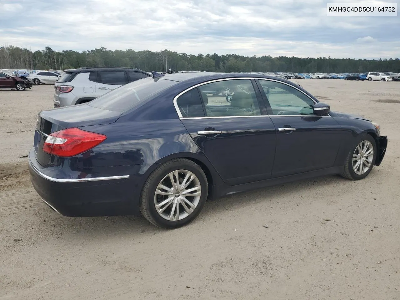 KMHGC4DD5CU164752 2012 Hyundai Genesis 3.8L