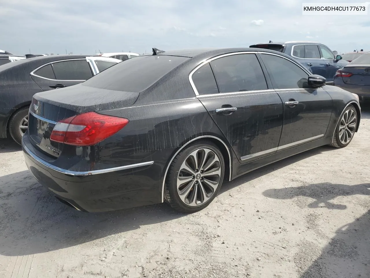 KMHGC4DH4CU177673 2012 Hyundai Genesis 5.0L