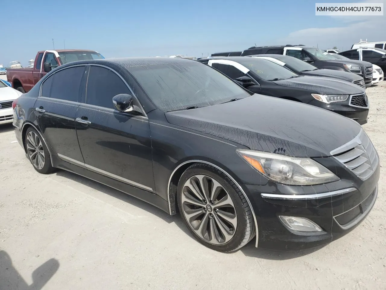 KMHGC4DH4CU177673 2012 Hyundai Genesis 5.0L