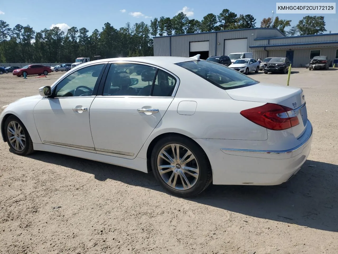 2012 Hyundai Genesis 4.6L VIN: KMHGC4DF2CU172129 Lot: 74926924