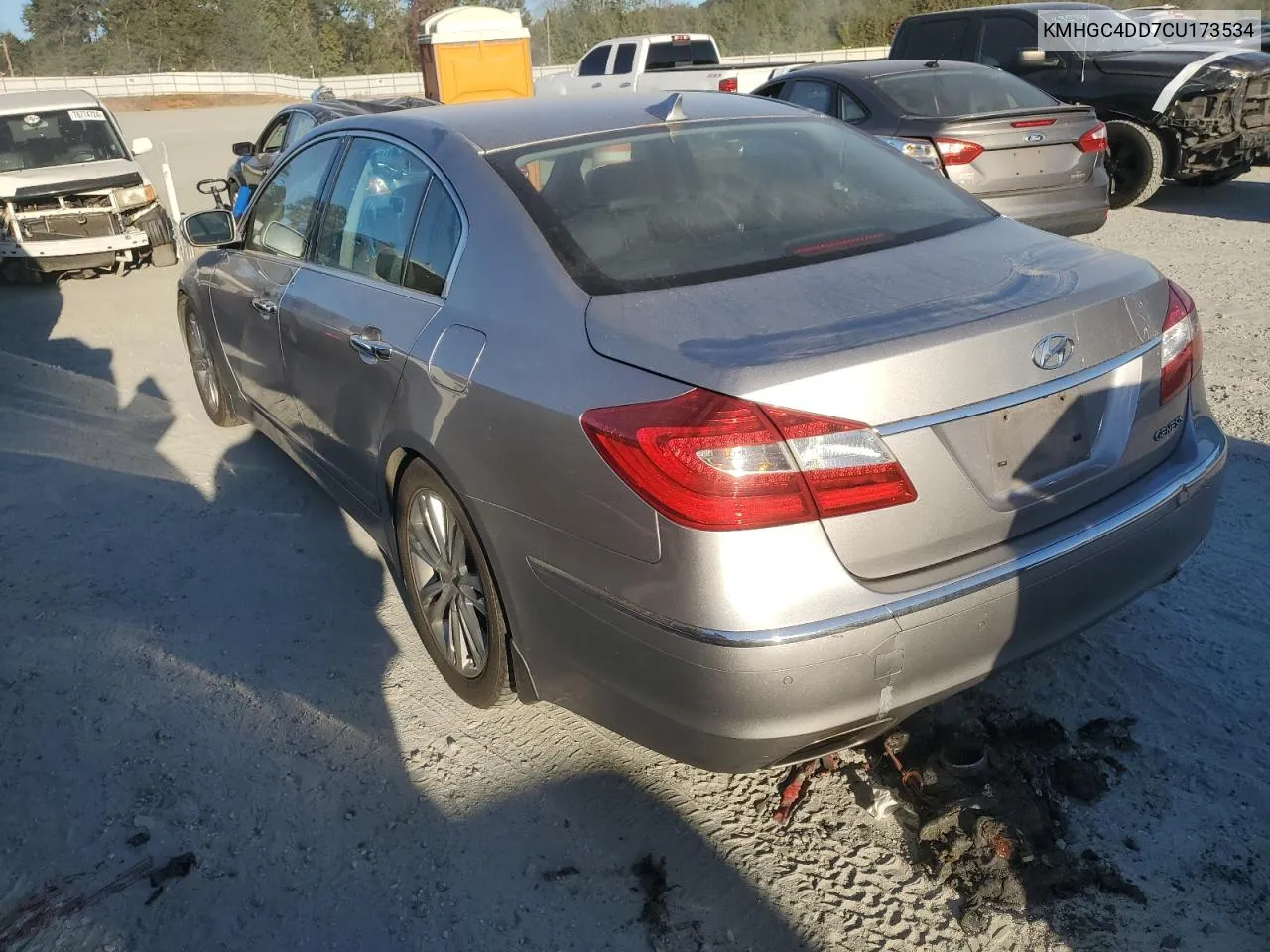 KMHGC4DD7CU173534 2012 Hyundai Genesis 3.8L