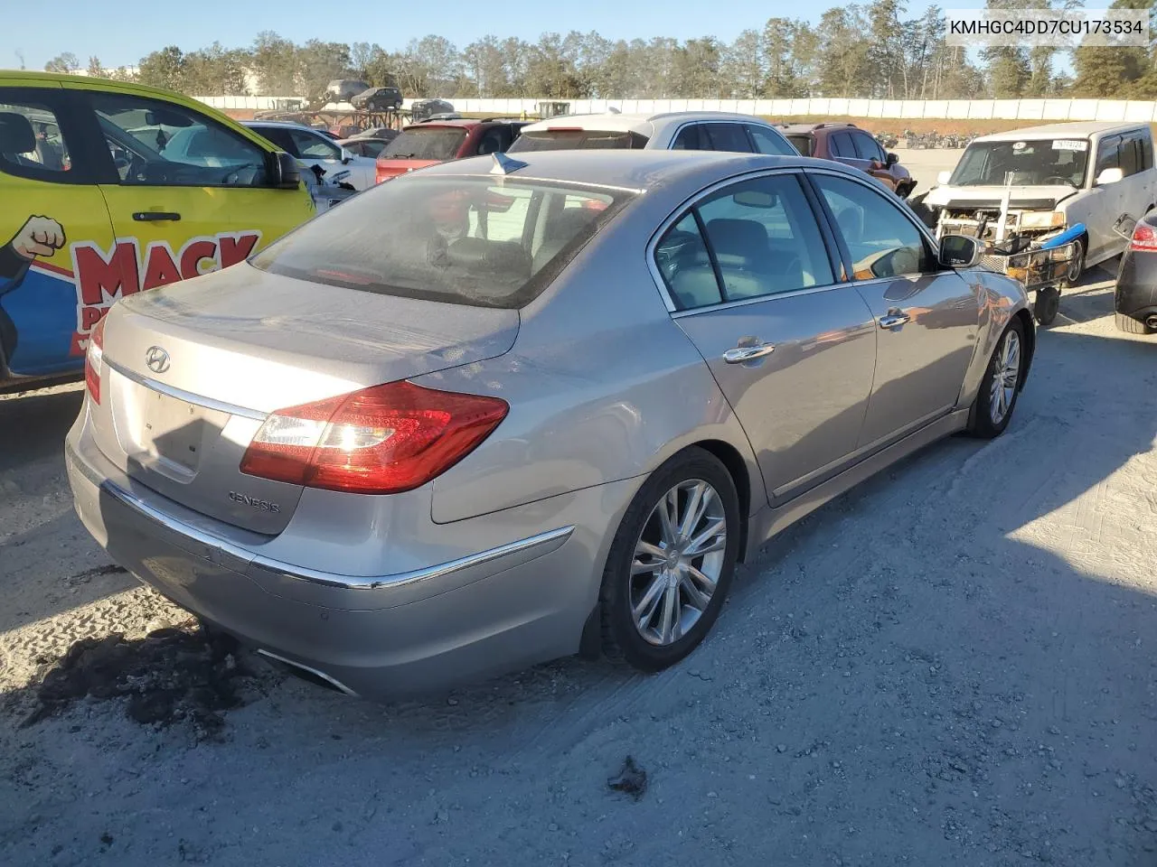 KMHGC4DD7CU173534 2012 Hyundai Genesis 3.8L