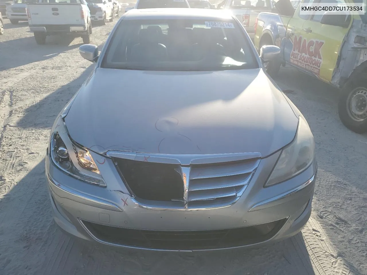 KMHGC4DD7CU173534 2012 Hyundai Genesis 3.8L