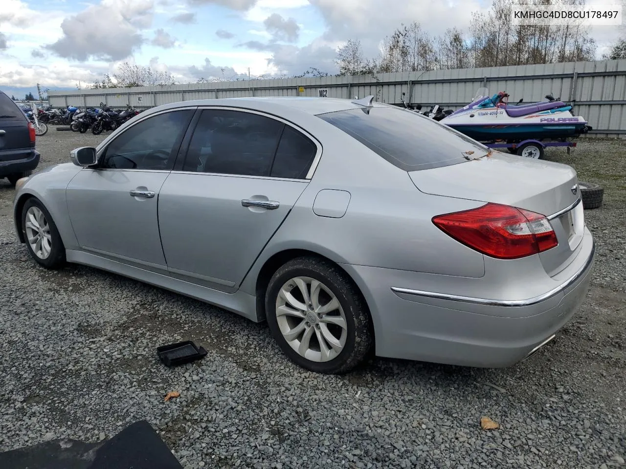 KMHGC4DD8CU178497 2012 Hyundai Genesis 3.8L