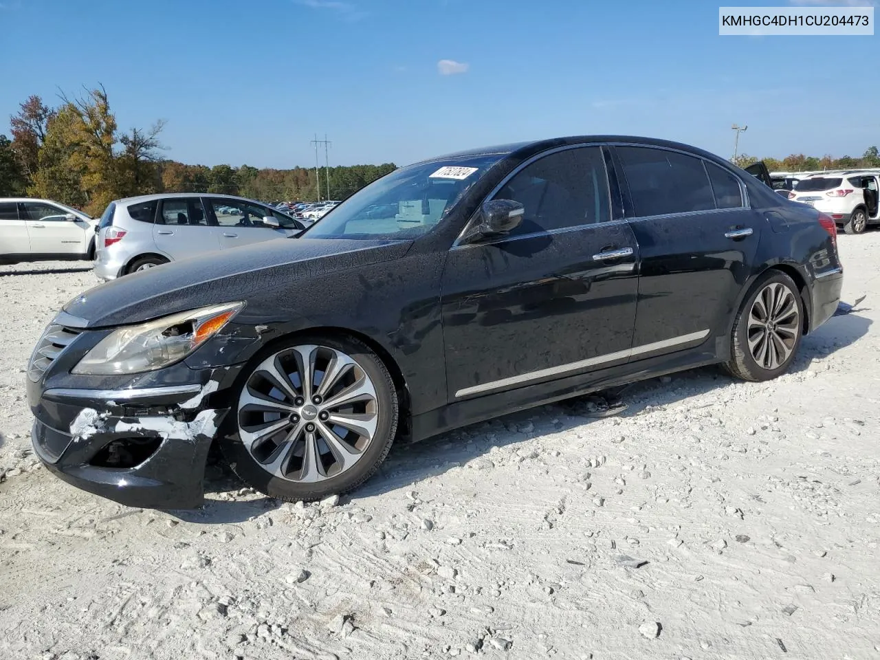 2012 Hyundai Genesis 5.0L VIN: KMHGC4DH1CU204473 Lot: 77527824