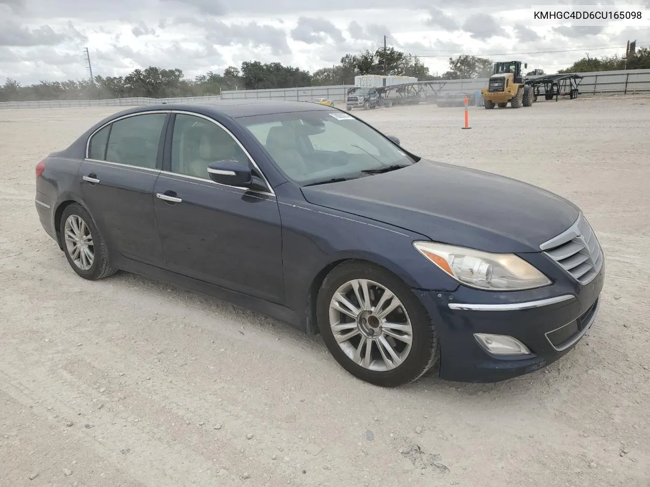 2012 Hyundai Genesis 3.8L VIN: KMHGC4DD6CU165098 Lot: 78505074