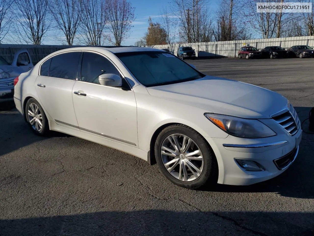 2012 Hyundai Genesis 4.6L VIN: KMHGC4DF0CU171951 Lot: 79861814