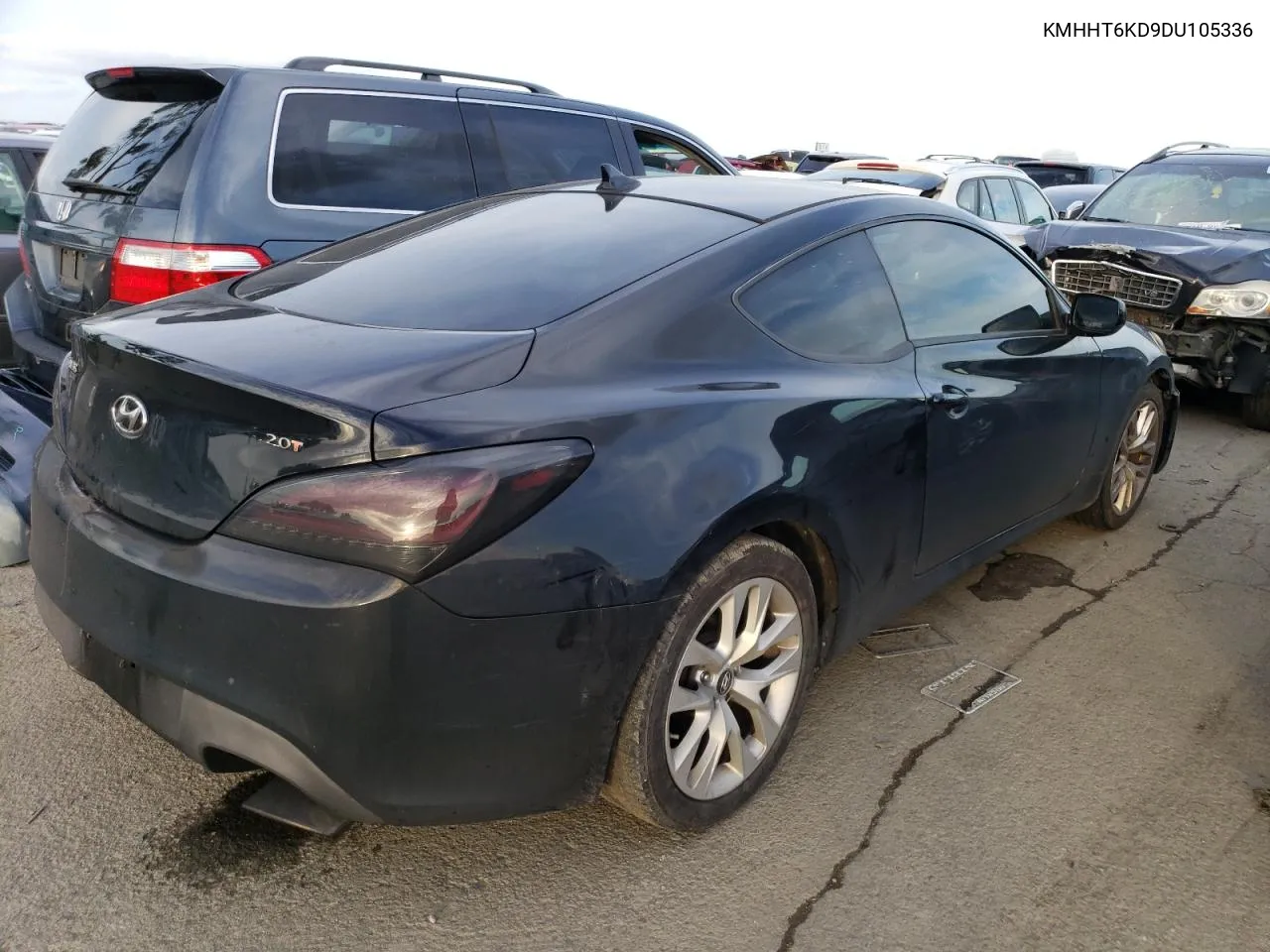 2013 Hyundai Genesis Coupe 2.0T VIN: KMHHT6KD9DU105336 Lot: 43230964