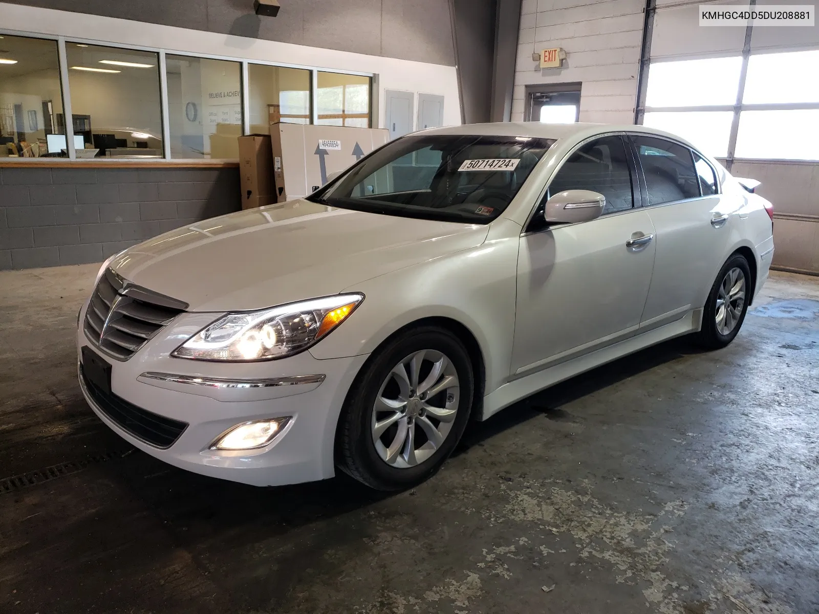 KMHGC4DD5DU208881 2013 Hyundai Genesis 3.8L