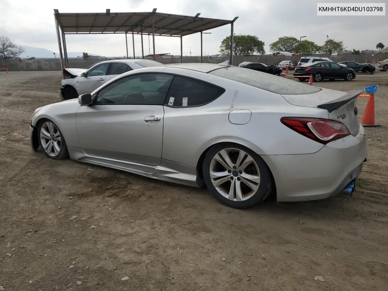 2013 Hyundai Genesis Coupe 2.0T VIN: KMHHT6KD4DU103798 Lot: 57296724