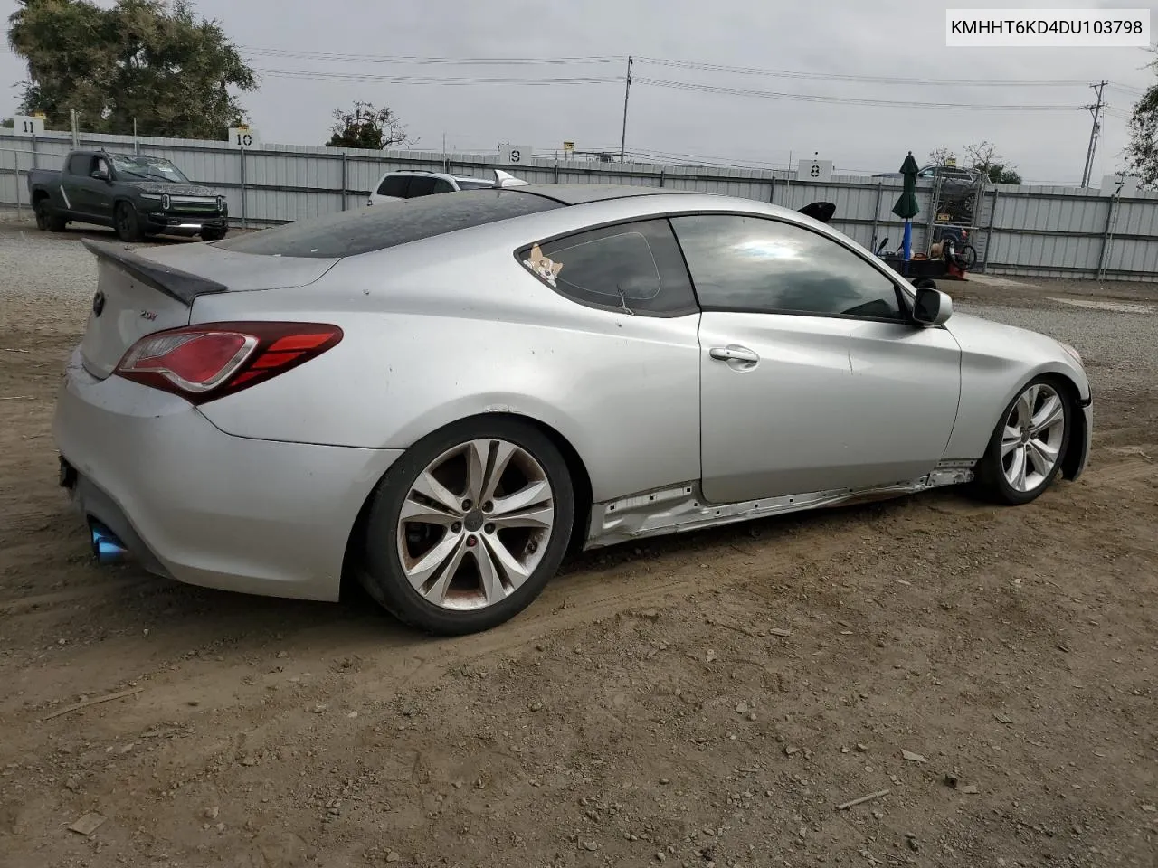 2013 Hyundai Genesis Coupe 2.0T VIN: KMHHT6KD4DU103798 Lot: 57296724