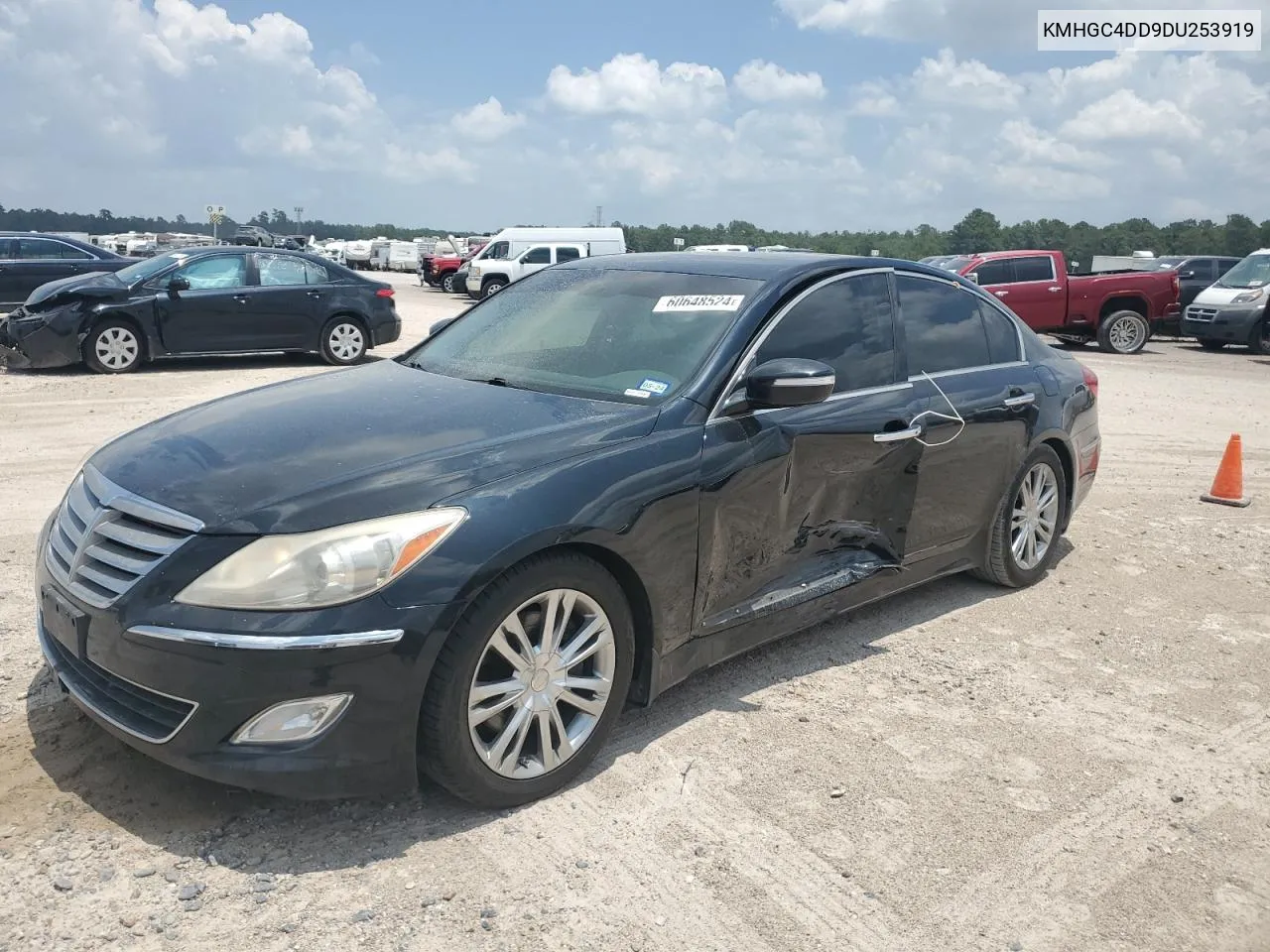 2013 Hyundai Genesis 3.8L VIN: KMHGC4DD9DU253919 Lot: 60648524