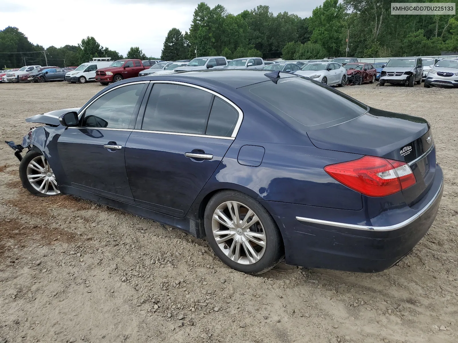 2013 Hyundai Genesis 3.8L VIN: KMHGC4DD7DU225133 Lot: 62040554