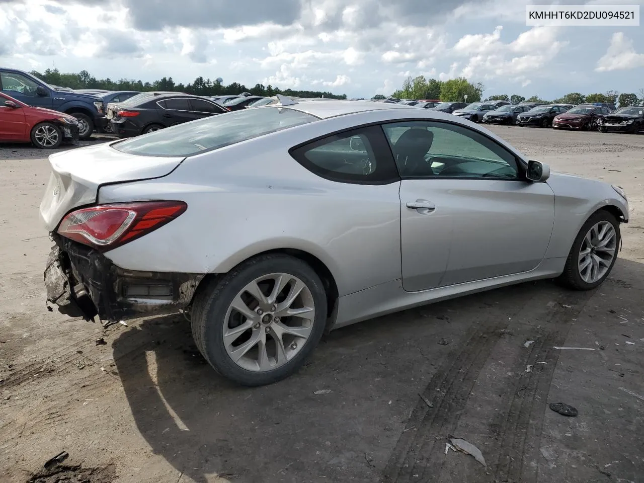 2013 Hyundai Genesis Coupe 2.0T VIN: KMHHT6KD2DU094521 Lot: 64428194