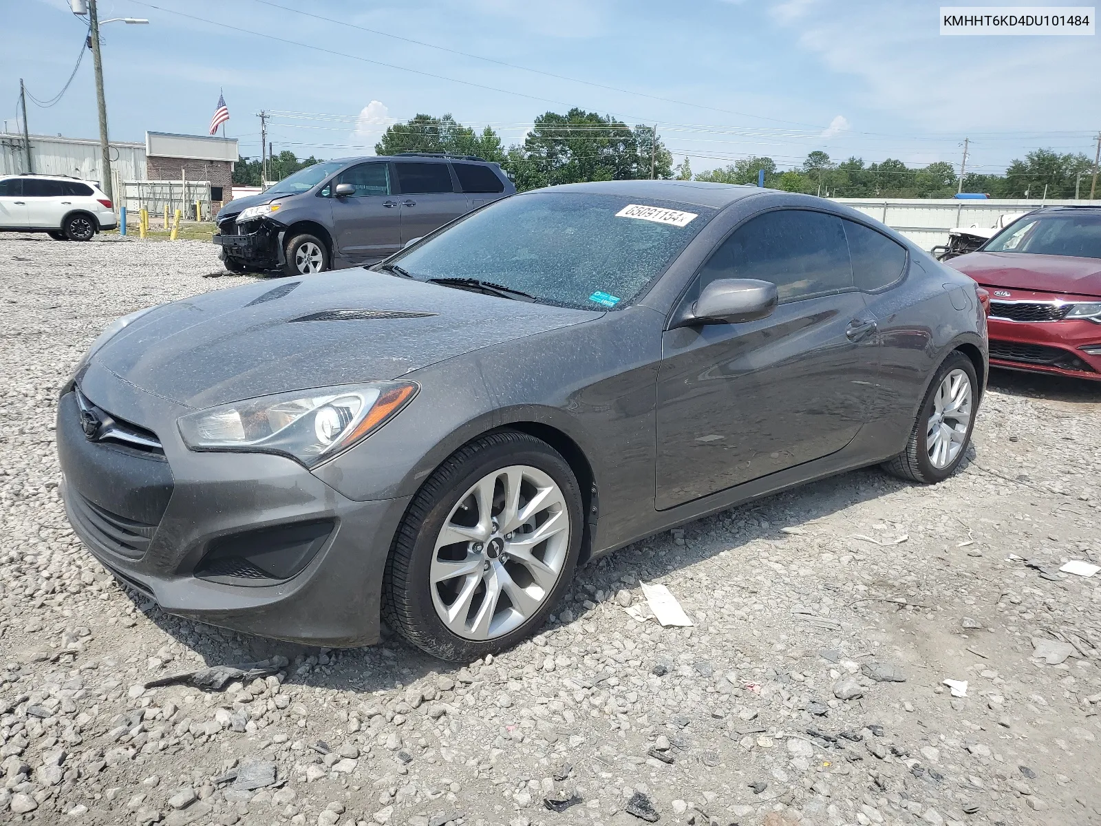 KMHHT6KD4DU101484 2013 Hyundai Genesis Coupe 2.0T