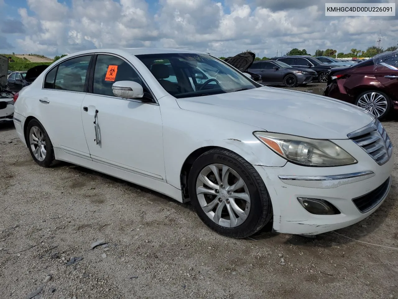 KMHGC4DD0DU226091 2013 Hyundai Genesis 3.8L