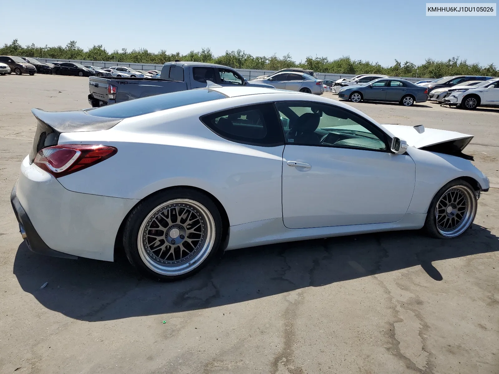 KMHHU6KJ1DU105026 2013 Hyundai Genesis Coupe 3.8L