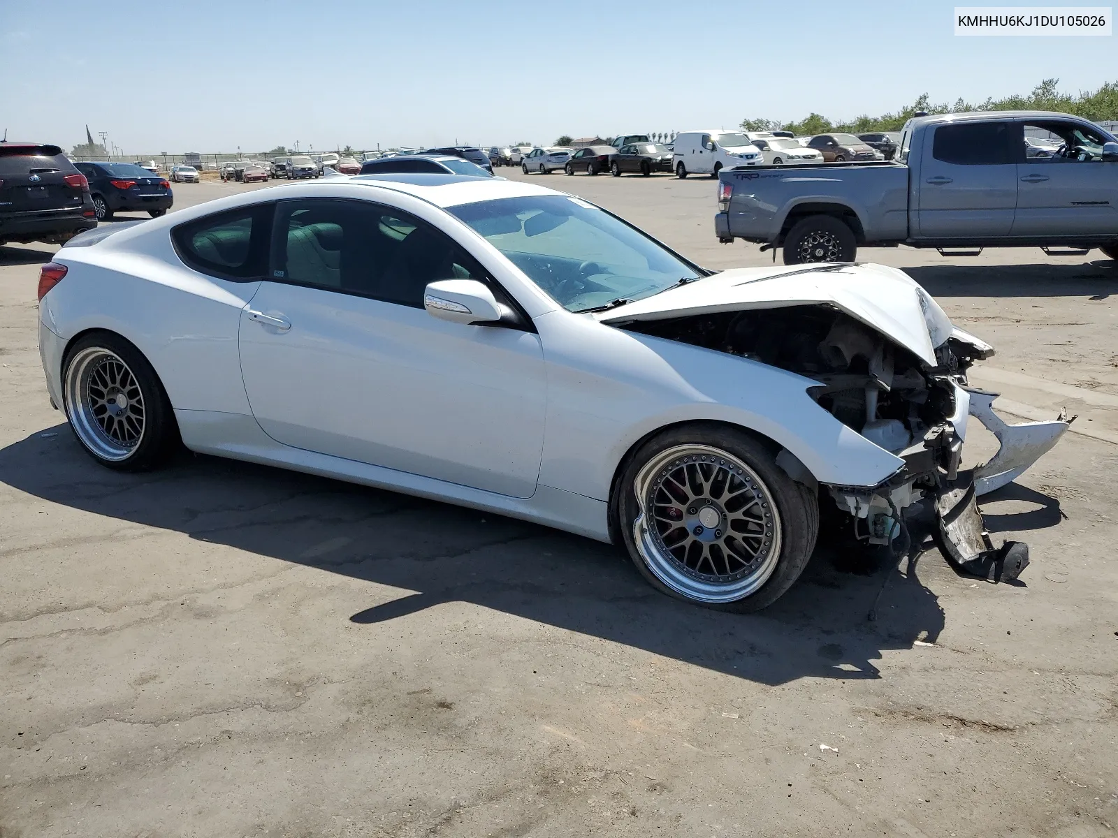 KMHHU6KJ1DU105026 2013 Hyundai Genesis Coupe 3.8L