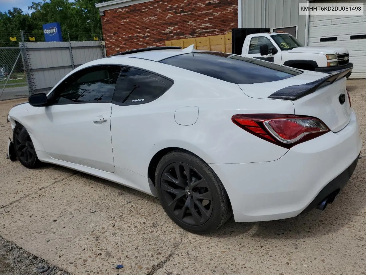 2013 Hyundai Genesis Coupe 2.0T VIN: KMHHT6KD2DU081493 Lot: 66377844