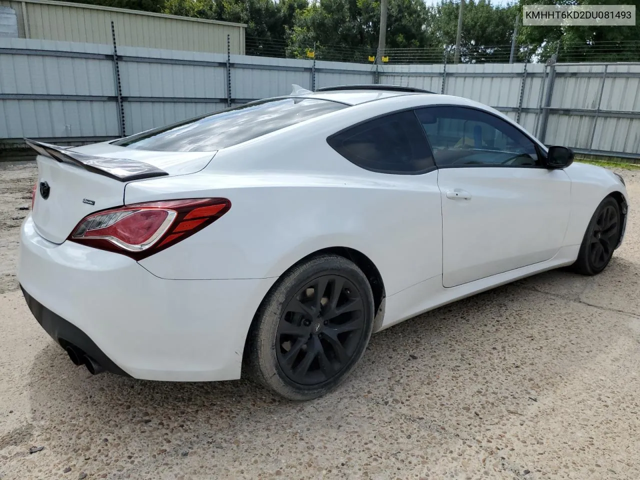 2013 Hyundai Genesis Coupe 2.0T VIN: KMHHT6KD2DU081493 Lot: 66377844