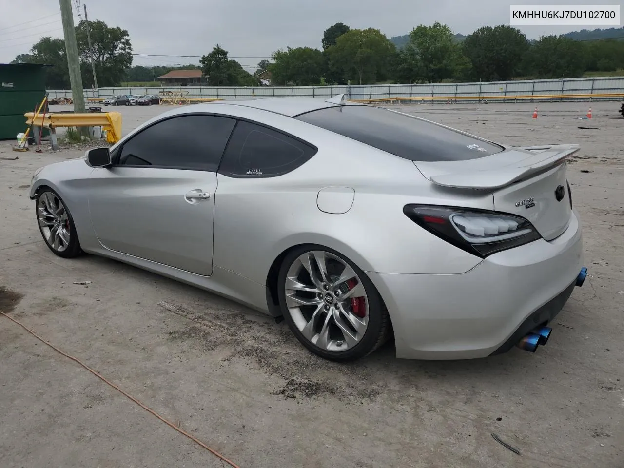 2013 Hyundai Genesis Coupe 3.8L VIN: KMHHU6KJ7DU102700 Lot: 66547434