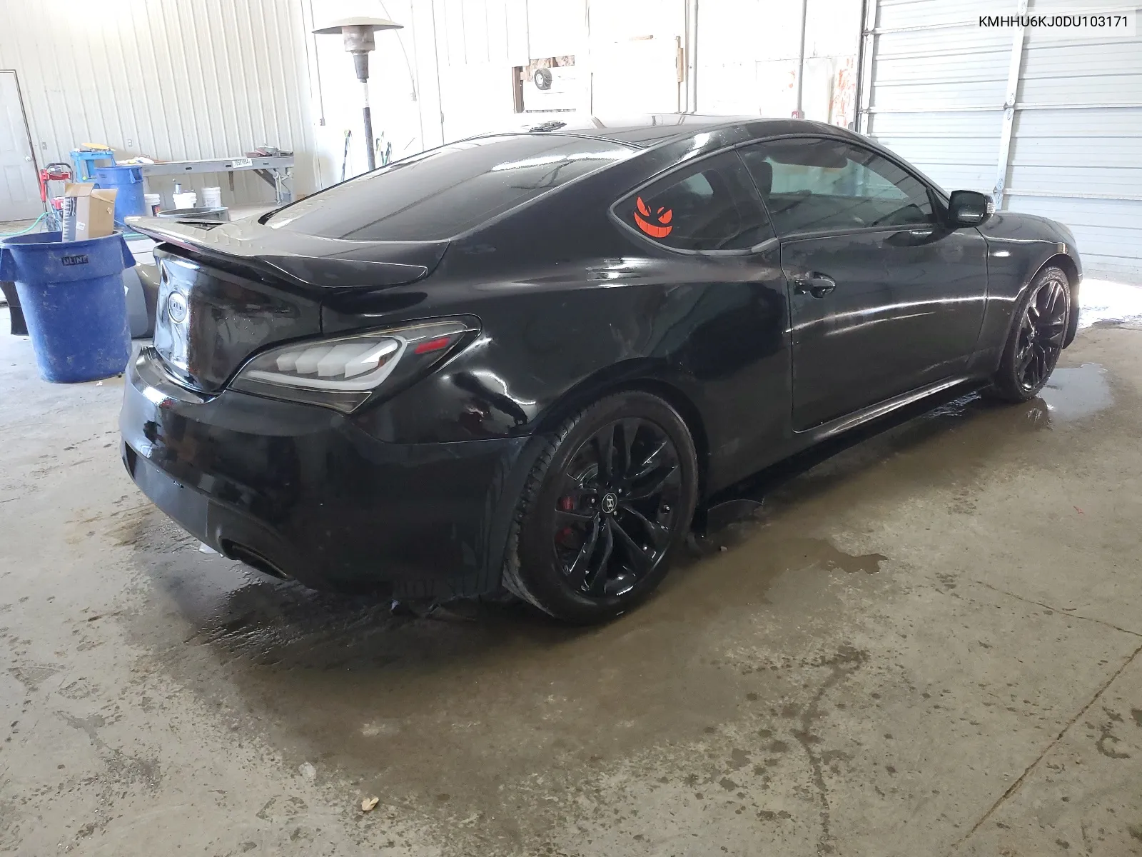 2013 Hyundai Genesis Coupe 3.8L VIN: KMHHU6KJ0DU103171 Lot: 67315144