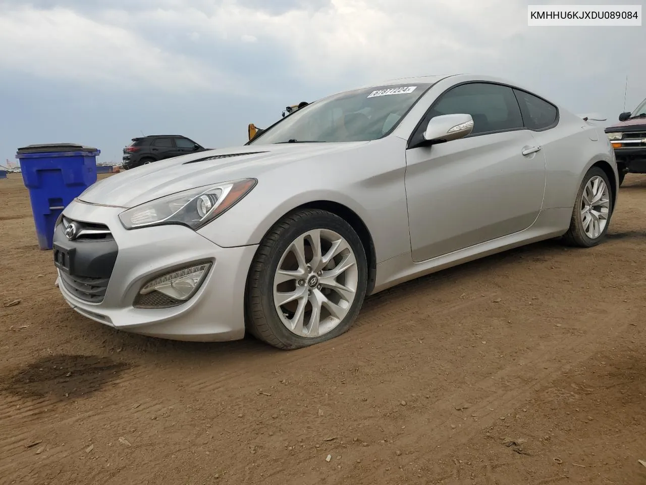 2013 Hyundai Genesis Coupe 3.8L VIN: KMHHU6KJXDU089084 Lot: 67877224