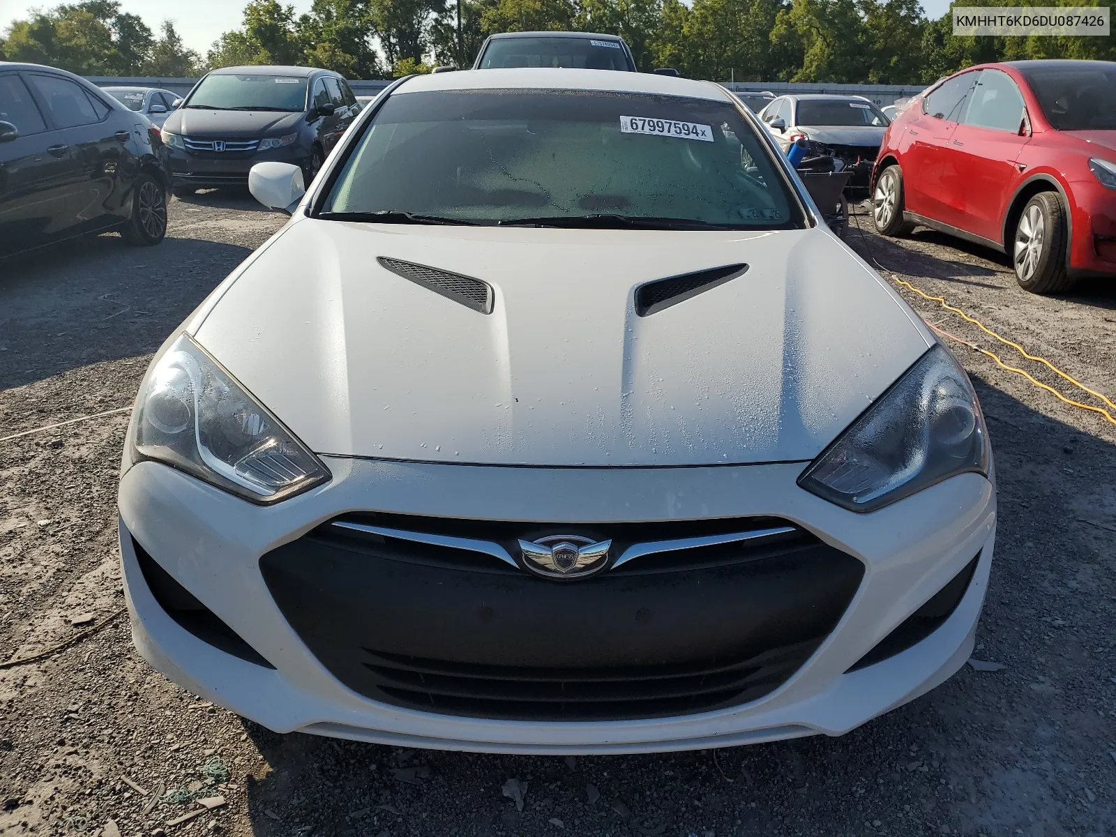 2013 Hyundai Genesis Coupe 2.0T VIN: KMHHT6KD6DU087426 Lot: 67997594