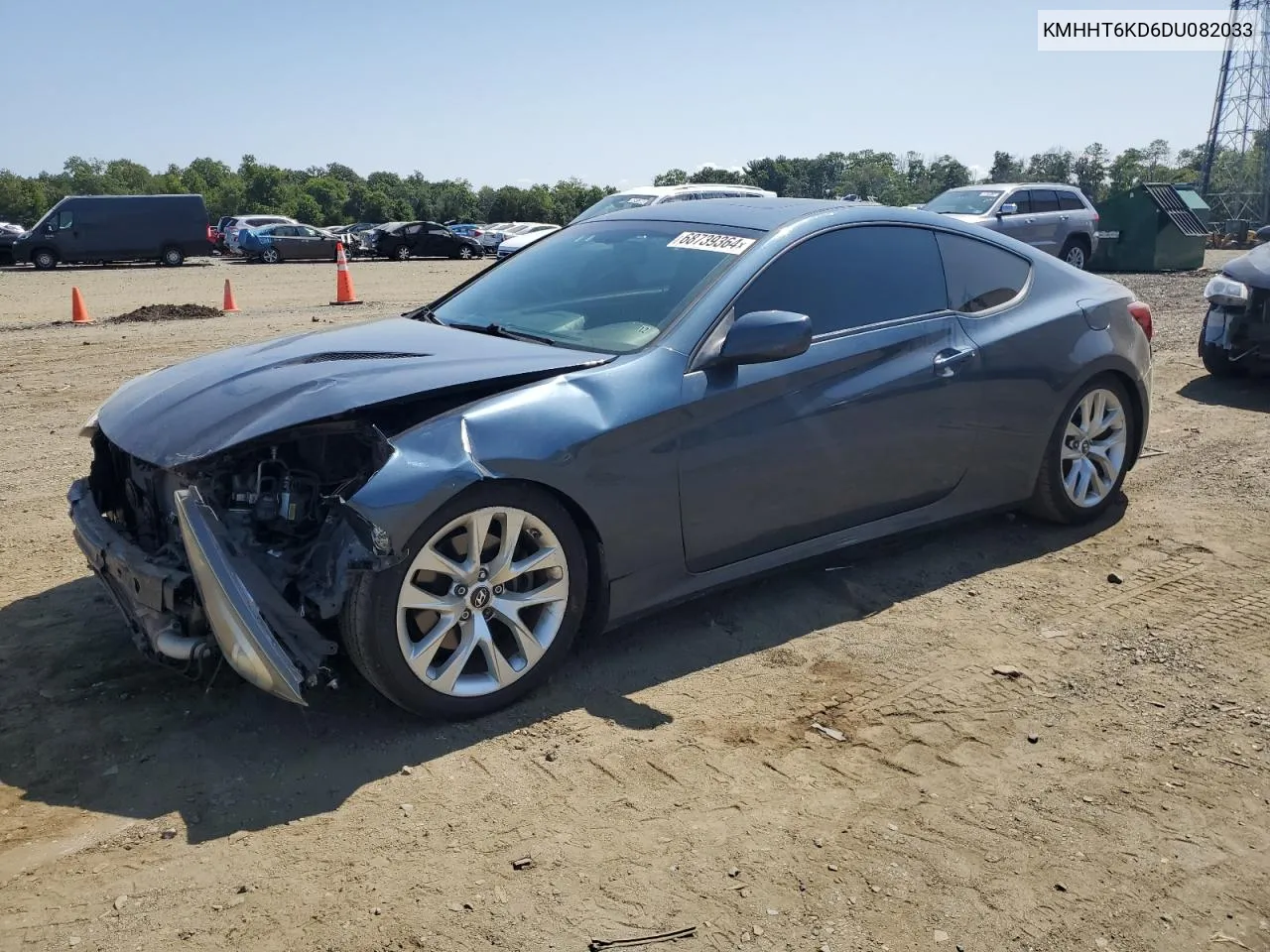 2013 Hyundai Genesis Coupe 2.0T VIN: KMHHT6KD6DU082033 Lot: 68739364