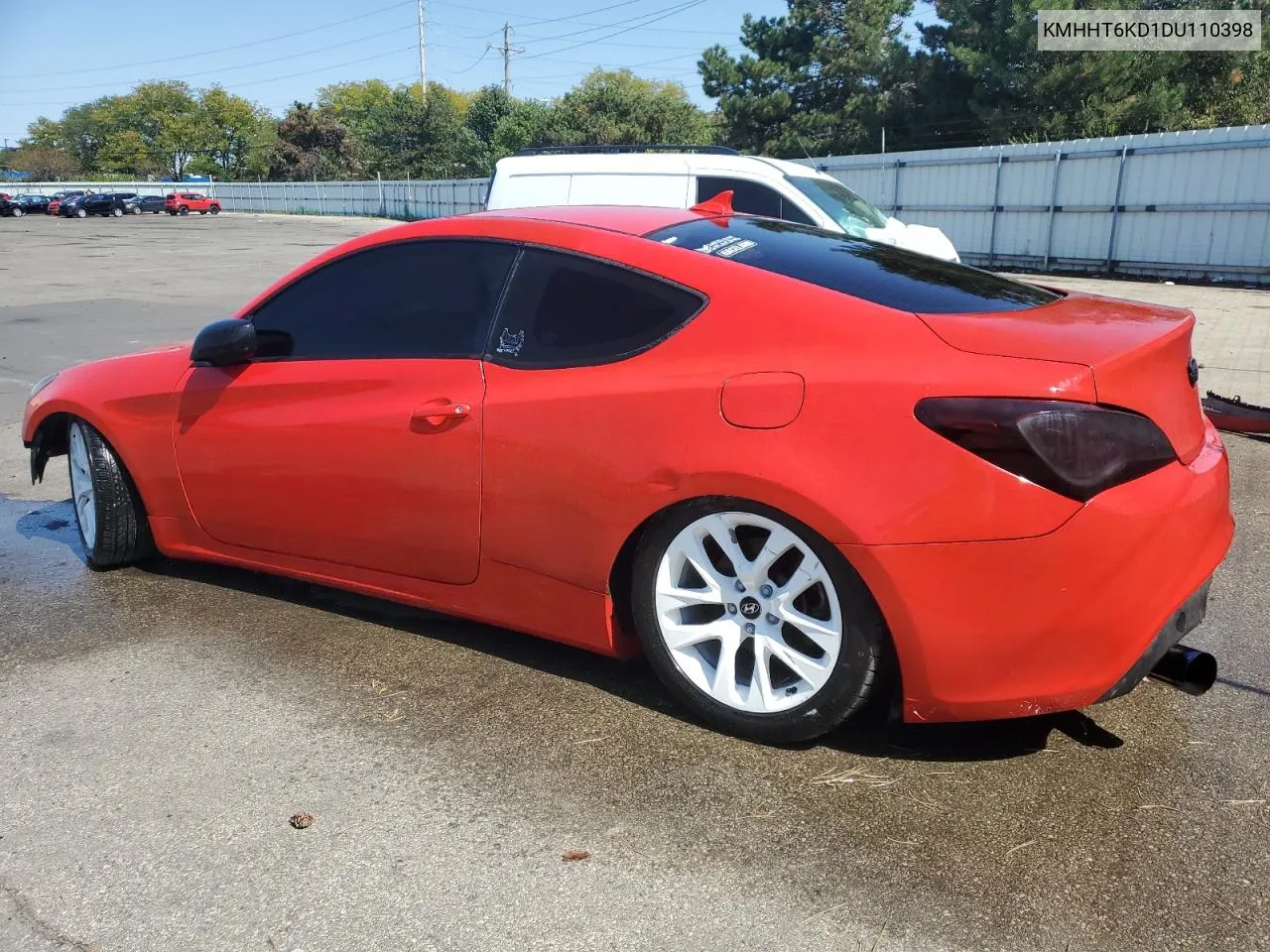 2013 Hyundai Genesis Coupe 2.0T VIN: KMHHT6KD1DU110398 Lot: 69743044