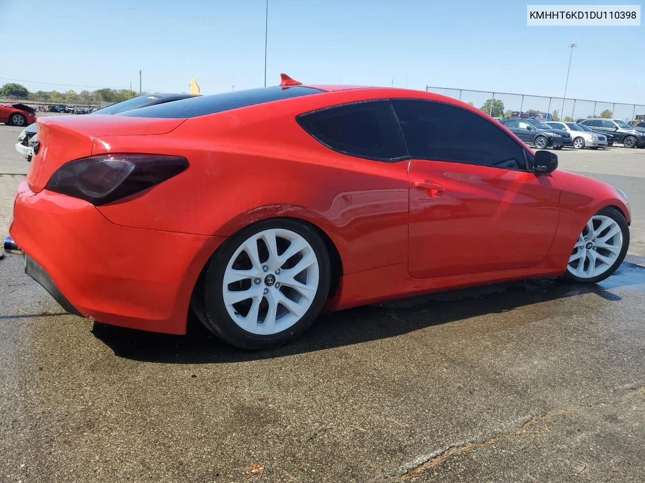 2013 Hyundai Genesis Coupe 2.0T VIN: KMHHT6KD1DU110398 Lot: 69743044