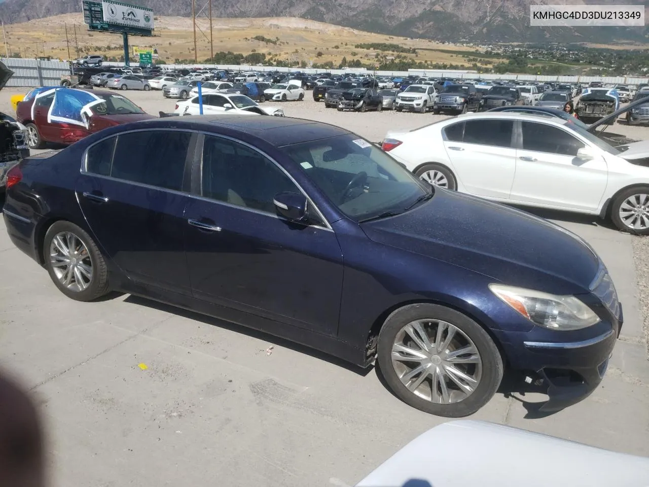 2013 Hyundai Genesis 3.8L VIN: KMHGC4DD3DU213349 Lot: 70034874