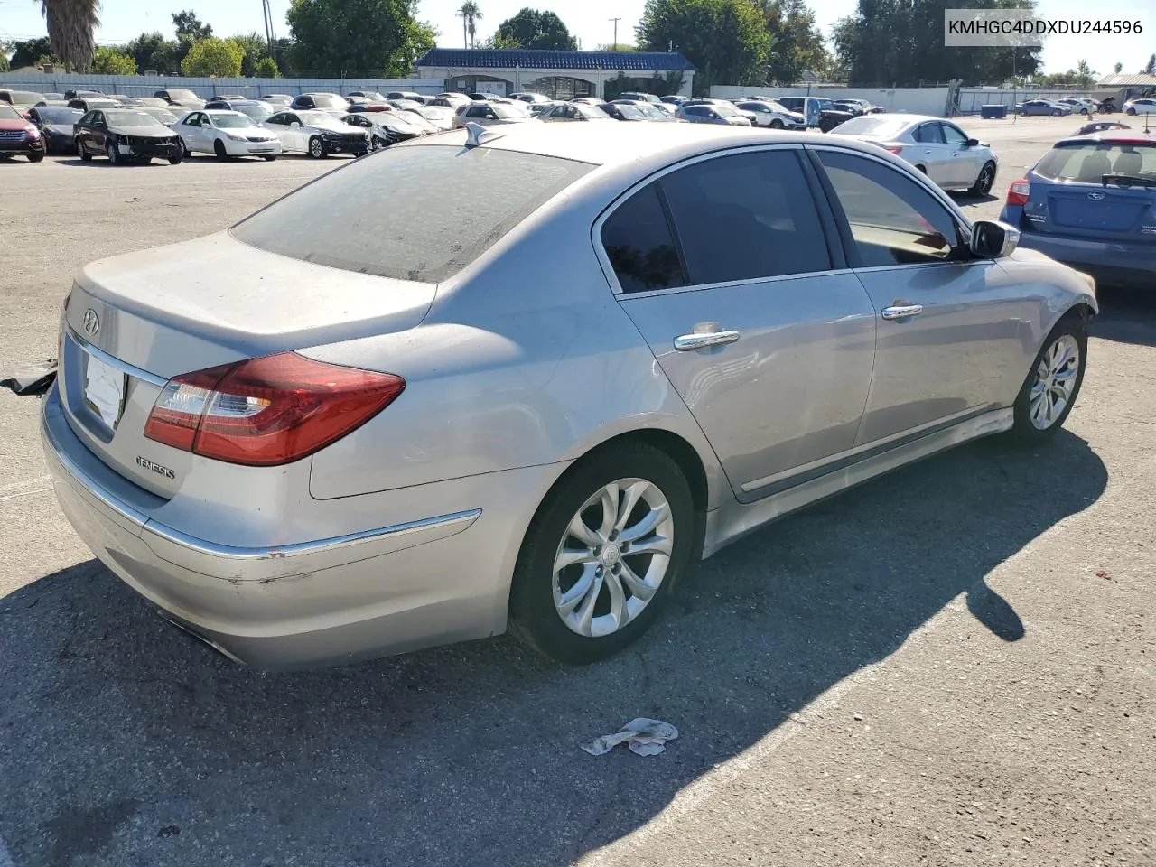 KMHGC4DDXDU244596 2013 Hyundai Genesis 3.8L