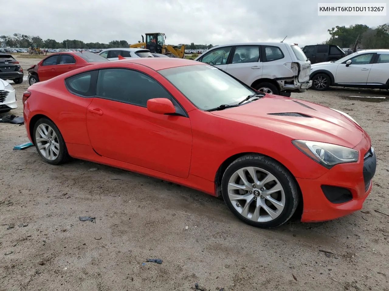 2013 Hyundai Genesis Coupe 2.0T VIN: KMHHT6KD1DU113267 Lot: 70697844