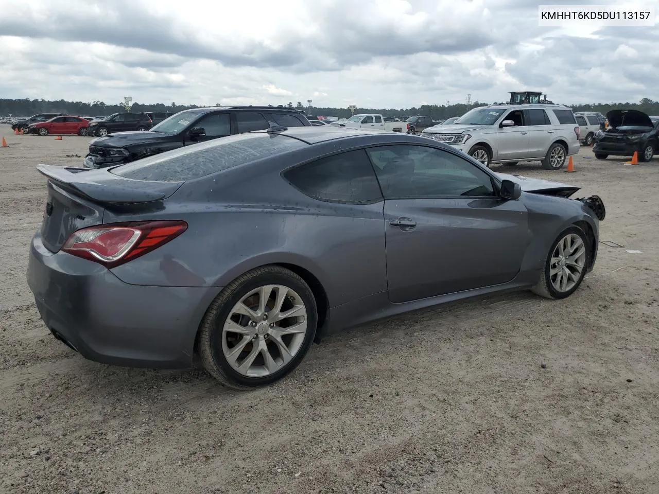 2013 Hyundai Genesis Coupe 2.0T VIN: KMHHT6KD5DU113157 Lot: 71103594