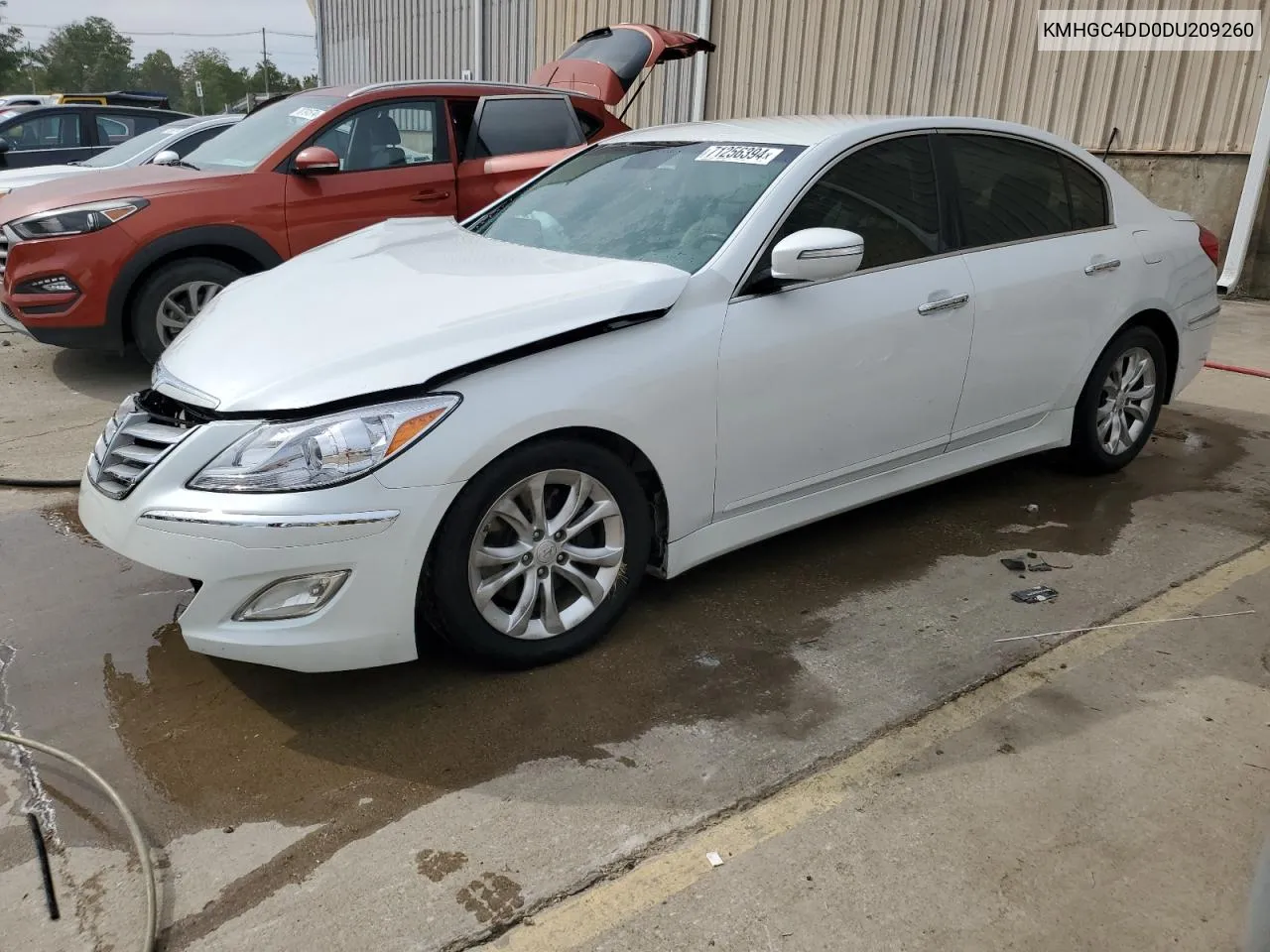 2013 Hyundai Genesis 3.8L VIN: KMHGC4DD0DU209260 Lot: 71256394