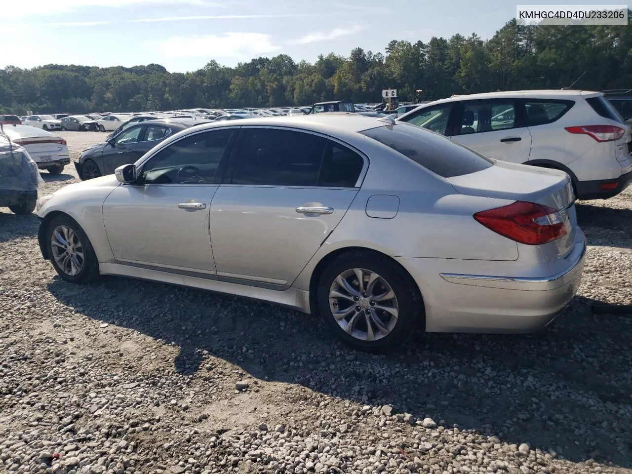 2013 Hyundai Genesis 3.8L VIN: KMHGC4DD4DU233206 Lot: 71347874