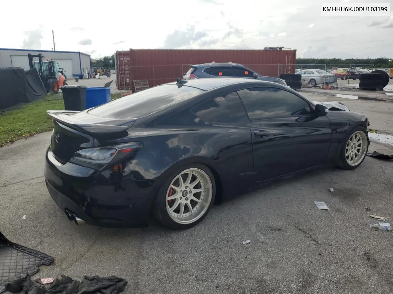 KMHHU6KJ0DU103199 2013 Hyundai Genesis Coupe 3.8L