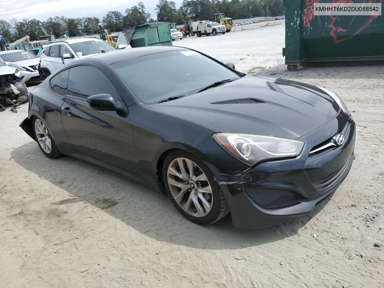 2013 Hyundai Genesis Coupe 2.0T VIN: KMHHT6KD2DU088542 Lot: 71773404