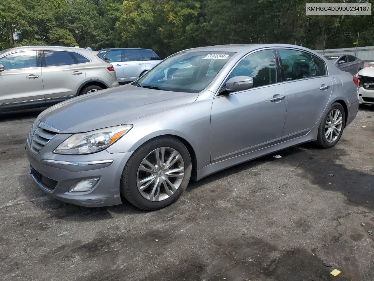 2013 Hyundai Genesis 3.8L VIN: KMHGC4DD9DU234187 Lot: 71906344