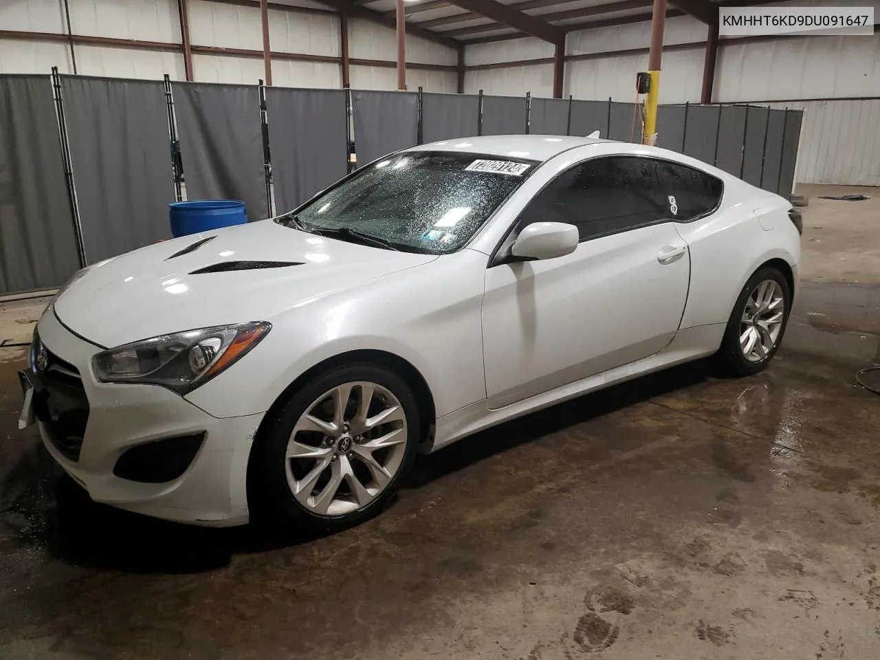 2013 Hyundai Genesis Coupe 2.0T VIN: KMHHT6KD9DU091647 Lot: 72029124